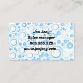 bubbel afbeelding visitekaartje (Voorkant)