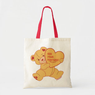 Bubbel Cute Beer Red Colorway Tote Bag