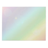 Bubbel regenboog notitieblok (Voorkant)