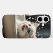 bubbelbad kat Case-Mate iPhone case (Achterkant (horizontaal))