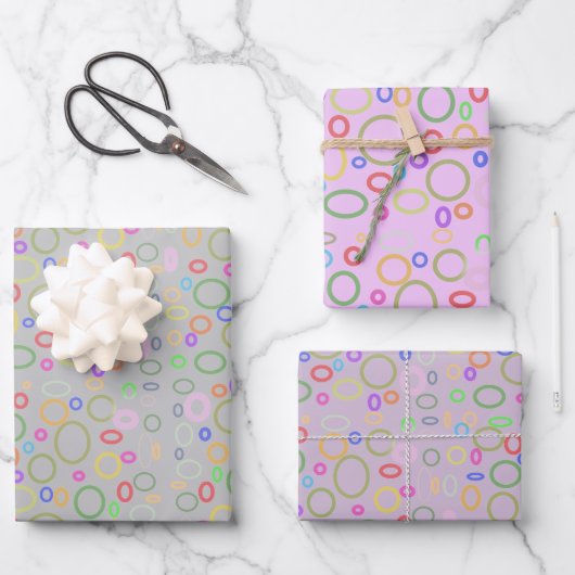 bubbelprobleem leuk inpakpapier vel (Voorkant)