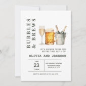 Bubbels & brouwsels Koppels Douche Kaart (Voorkant)