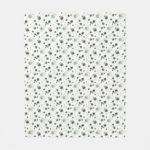 BUBBELS elegante kleuren Fleece Deken