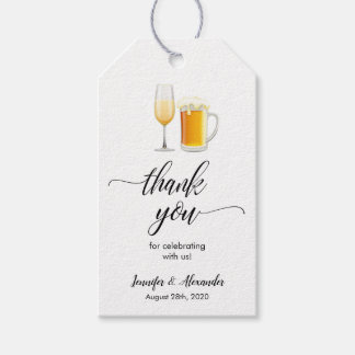 Bubbels en brouwsels Koppels Douche Cadeaulabel