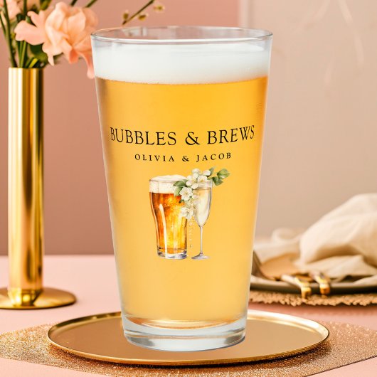 Bubbels en brouwsels Koppels Douche Glas