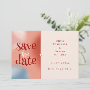 Bubbels van Liefde: Sprookje Horizontaal Save The Date