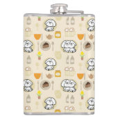 Bubbel's volle buikpatronen heupfles (Achterkant)