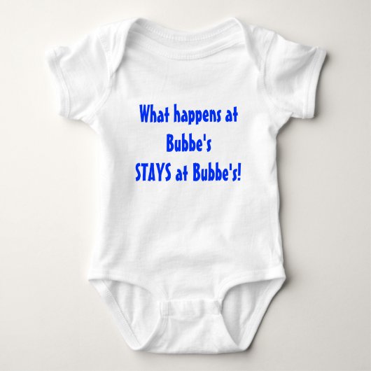Bubbe's House Romper (Voorkant)