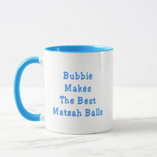 Bubbie fait le meilleur Matzoh boules Pâques Mug