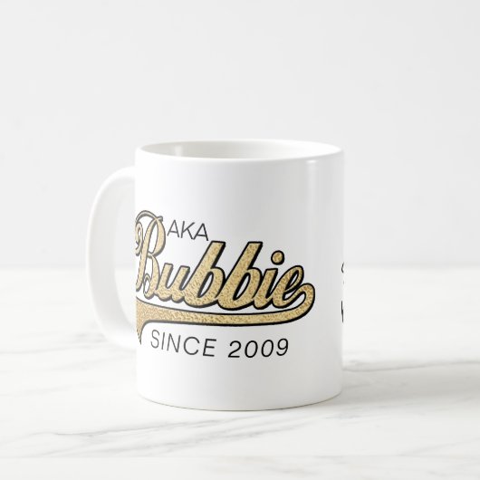 Bubbie Mug "AKA Bubbie Depuis..." (Devant gauche)