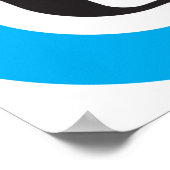 Bubble Bath Icon Relaxing Bathroom Spa Poster (Hoek)