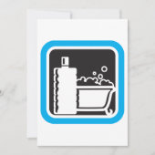 Bubble Bath Kaart (Voorkant)