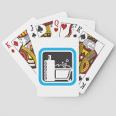 Bubble Bath Piccon-speelkaarten Pokerkaarten (Achterkant)