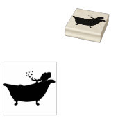 Bubble Bath Time Rubberstempel (Gestempeld)