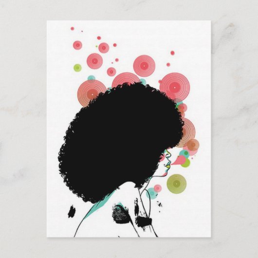 Bubble Bee Briefkaart (Voorkant)