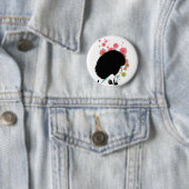 Bubble Bee Ronde Button 5,7 Cm (In situ)