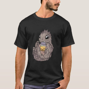 Bubble Boba Milk Tea Funny Dragon Kawaii Style T-shirt