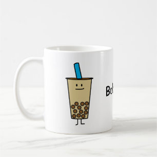 Bubble Boba Pearl Milk Tea Tapioca ballen Koffiemok