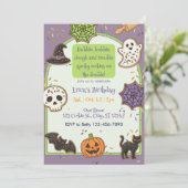 Bubble Bubble Dough Trouble, Cookie Birthday Kaart (Staand voorkant)