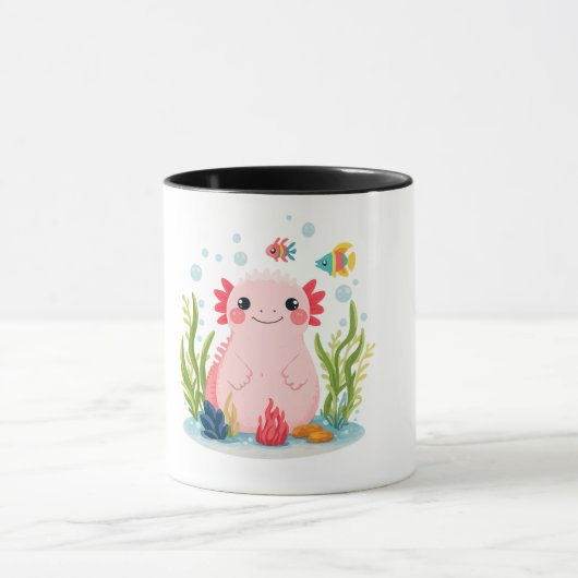 Bubble Buddy Axolotl Mok (Midden)