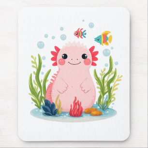 Bubble Buddy Axolotl Muismat
