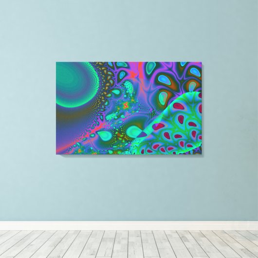 Bubble Caster Canvas Afdruk (Insitu (Houten vloer))