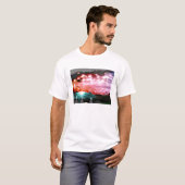 Bubble Cloud Remix T-Shirt/White Noise Collectie T-shirt (Voorkant volledig)
