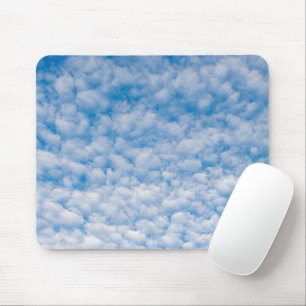 Bubble Clouds in Blue Sky Natuur Foto Mammatus Muismat