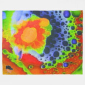 Bubble Comfort Fleece Deken (Voorkant (Horizontaal))