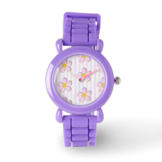 Bubble Daisies Kids Silicon Horloge