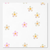 Bubble Daisies Wallpaper Behang (Voorkant)