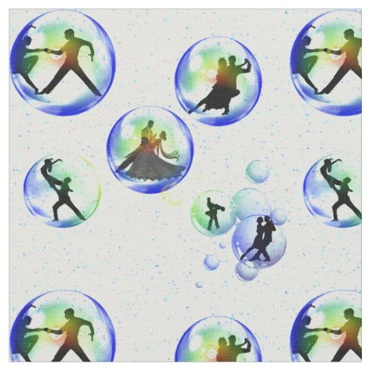 Bubble Dancers Stof (Close Up)