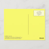 Bubble Duck Briefkaart (Achterkant)