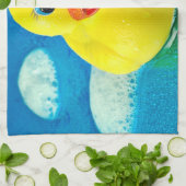 Bubble Duck Theedoek (Gevouwen)