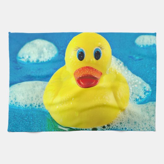 Bubble Duck Theedoek (Horizontaal)