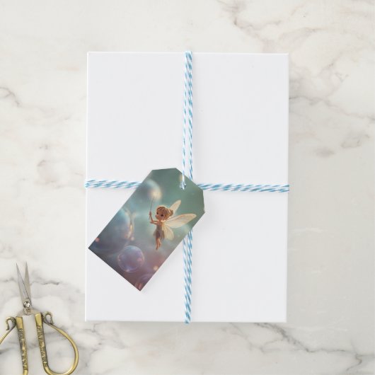 Bubble Fairy Cadeaulabel (Met Touw)
