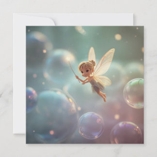 Bubble Fairy Kaart