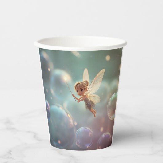 Bubble Fairy Papieren Bekers (Voorkant)