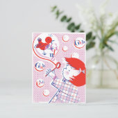 Bubble, Fille ! Carte postale (Debout devant)