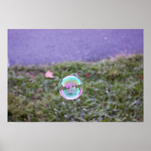 Bubble-foto Poster (Voorkant)