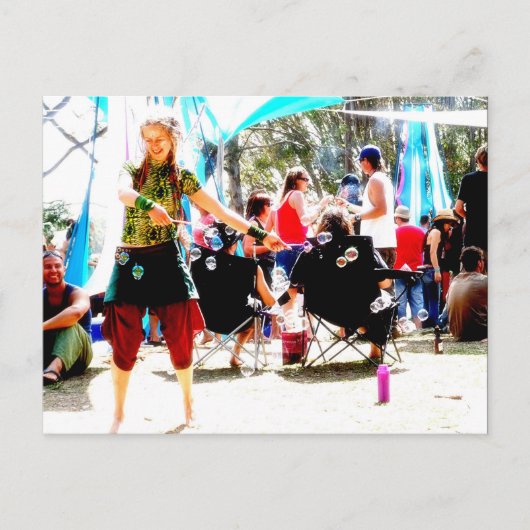 Bubble Fun BRIEFKAART (Voorkant)