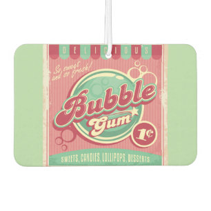 Bubble gom autowrakken luchtverfrisser