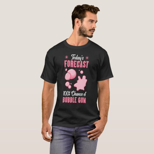 Bubble gum Ball Gumball Kauwgom 1 T-shirt (Voorkant volledig)
