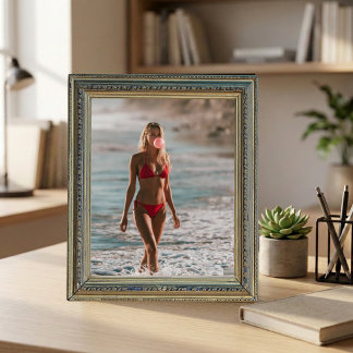 Bubble Gum Beach Babe Kust Zomer Muur Kunst Poster