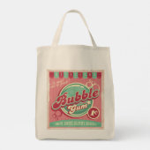 Bubble Gum Canvas tas (Achterkant)