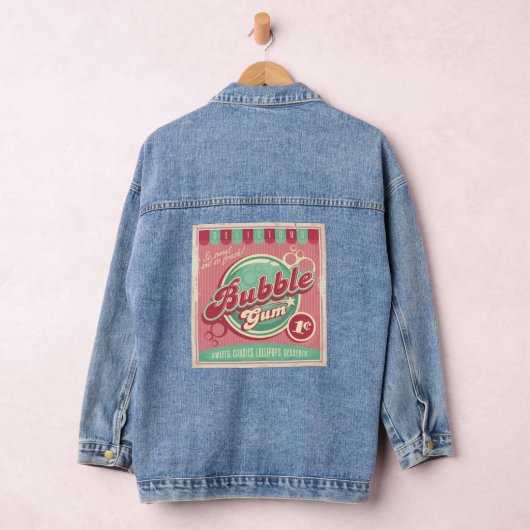 Bubble Gum Denim Jas Denim Jacket (Hangar)
