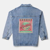 Bubble Gum Denim Jas Jacket (Achterkant)