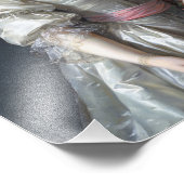 Bubble gum diva du Barry Foto Afdruk (Hoek)