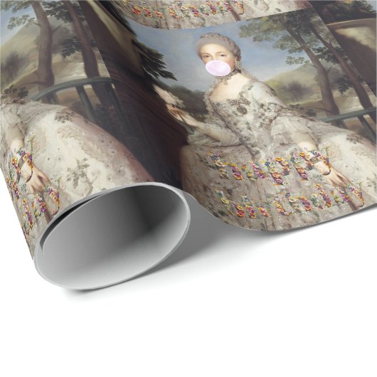 Bubble gum diva Luisa de Parma Gefeliciteerd Cadeaupapier (Rol Hoek)