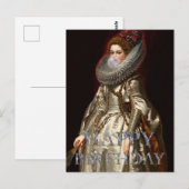 Bubble gum Diva Marchesa Gefeliciteerd Briefkaart (Voorkant / Achterkant)